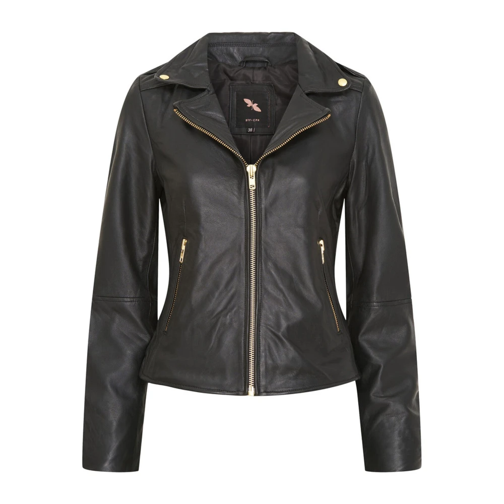 Btfcph Donna Nero Giacche, 3XL, New,