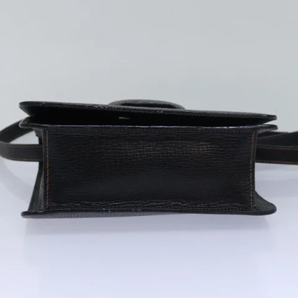 Loewe Pre-owned Leather handbags Black Dames