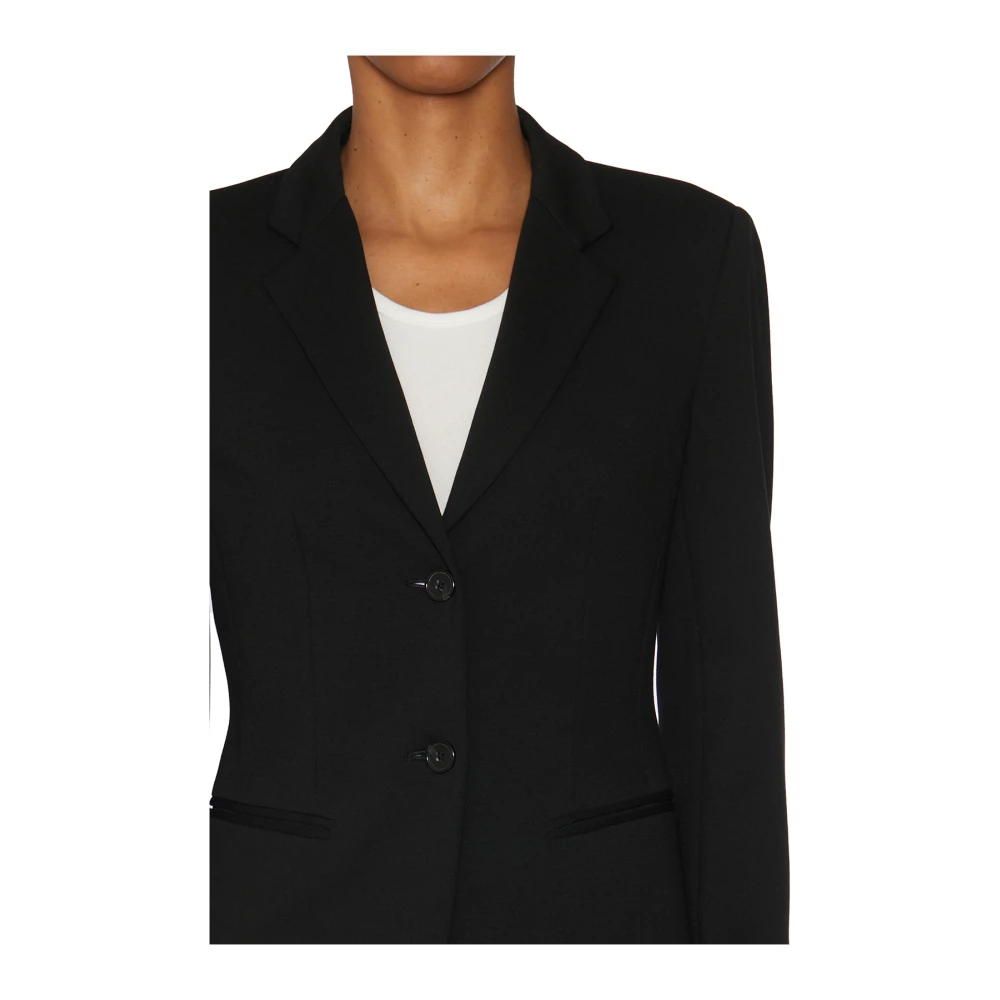 Dondup Viscose Blazer Black Dames