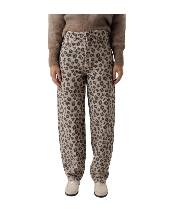 luipaardprint-flared-jeans