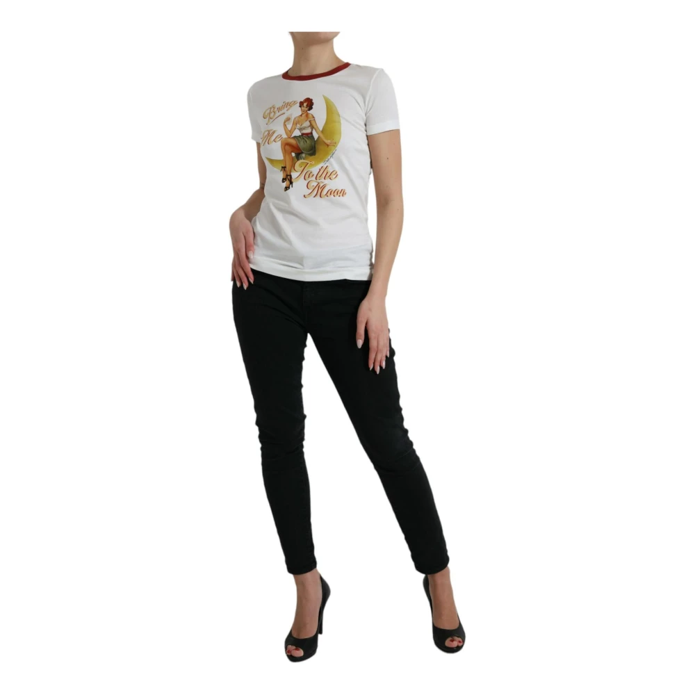 Dolce & Gabbana T-Shirts White Dames