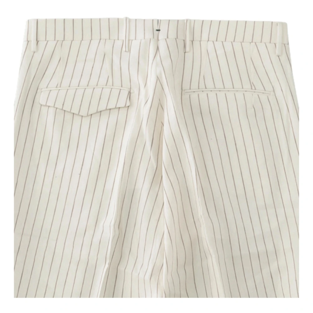 Berwich Ecru Broek Beige Heren