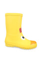 bottes-de-pluie-jaunes-en-caoutchouc-avec-motif-de-coq