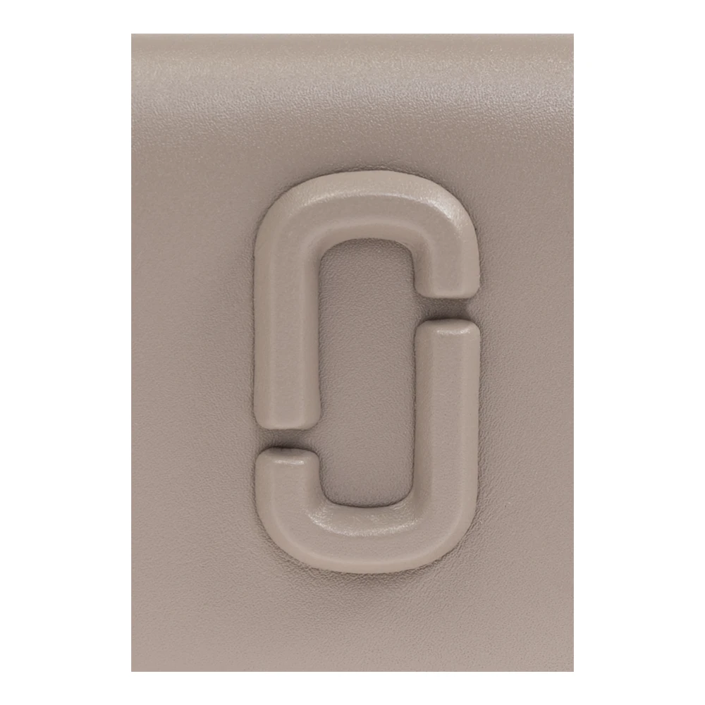 Marc Jacobs Portemonnee The Marc Mini Beige Dames