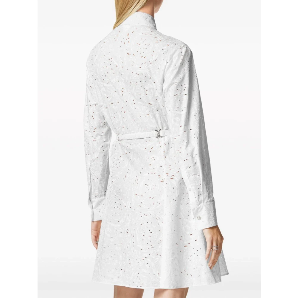 Versace Shirt Dresses White Dames