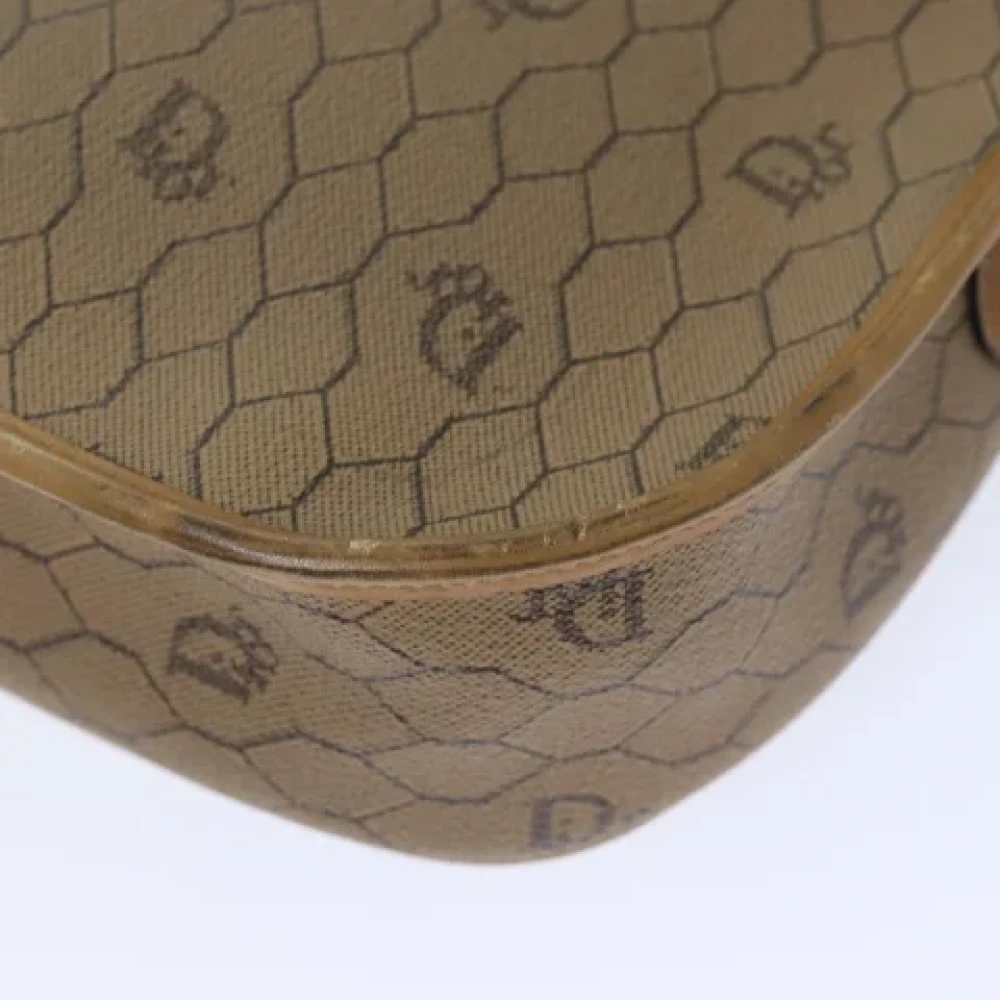 Dior Vintage Pre-owned Canvas dior-bags Brown Dames