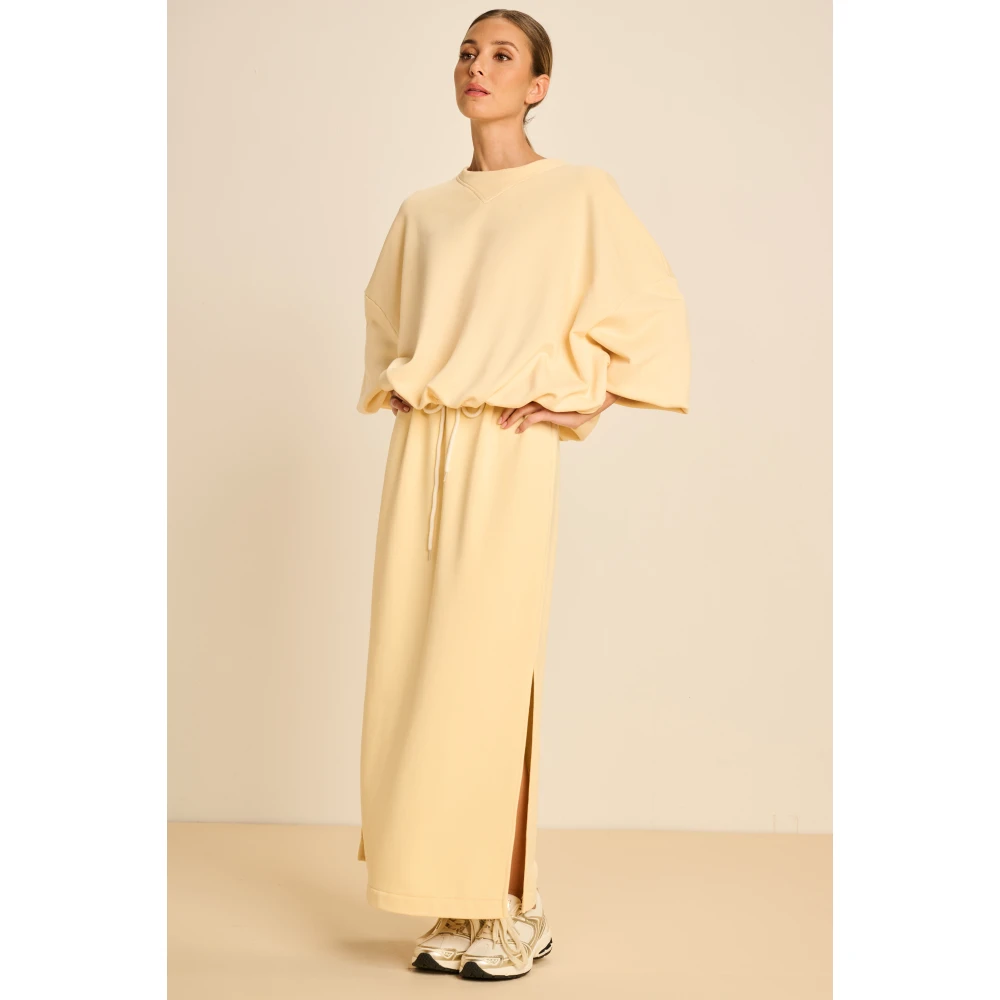 March23 Estelle Rok Beige Dames