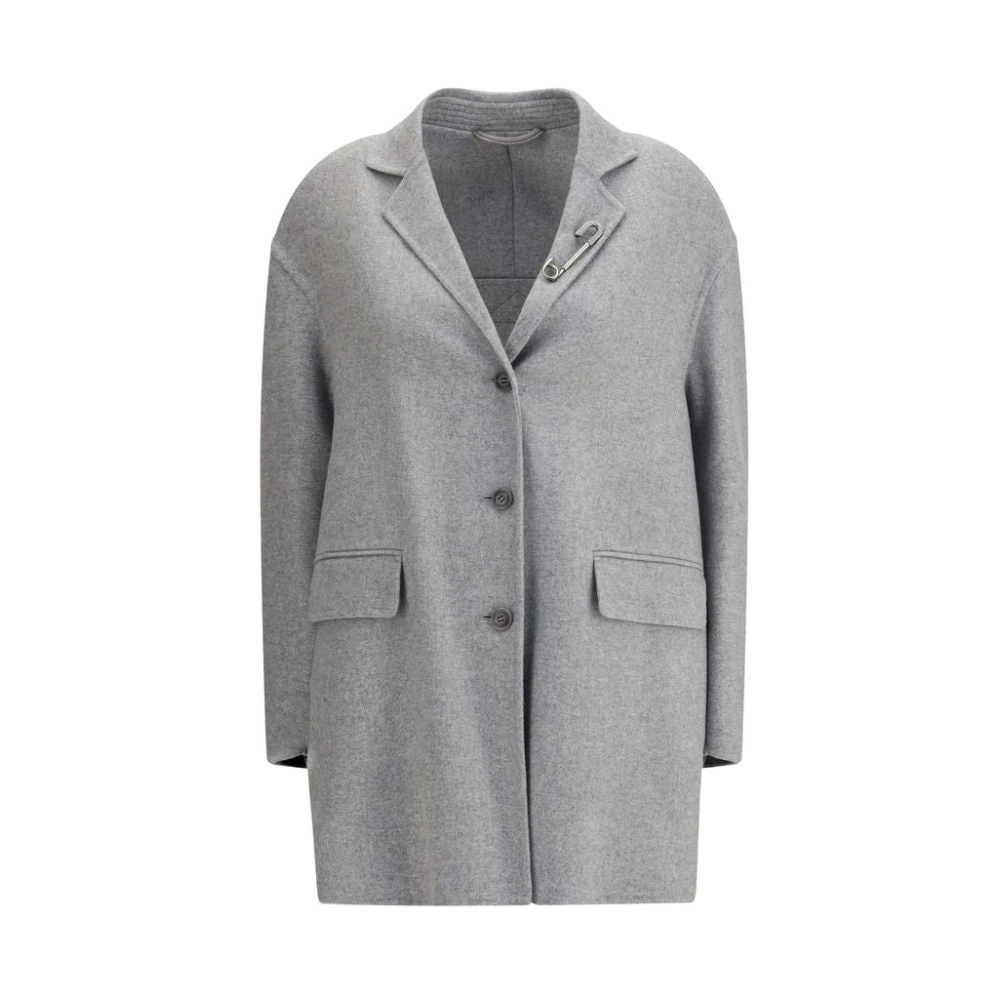 Coats > Single-Breasted Coats - - Ermanno Scervino - Modalova