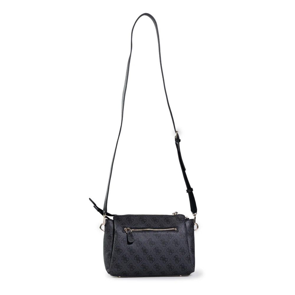 Guess Grijze Bedrukte Schoudertas met Rits Gray Dames