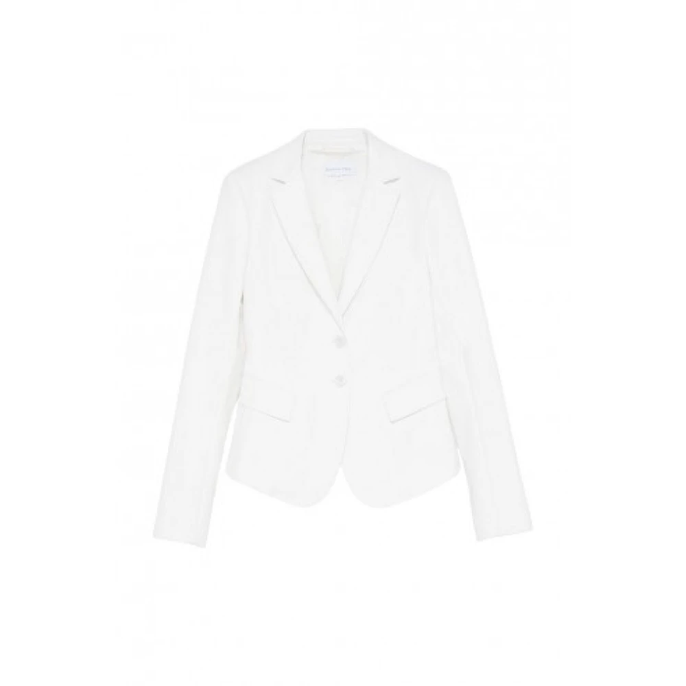 Patrizia Pepe Slim Fit Sportjacka White, Dam