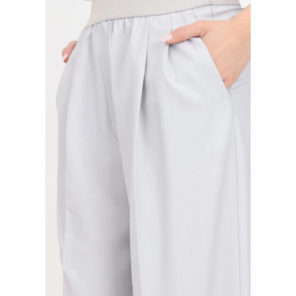 ViCOLO Wide Trousers White Dames