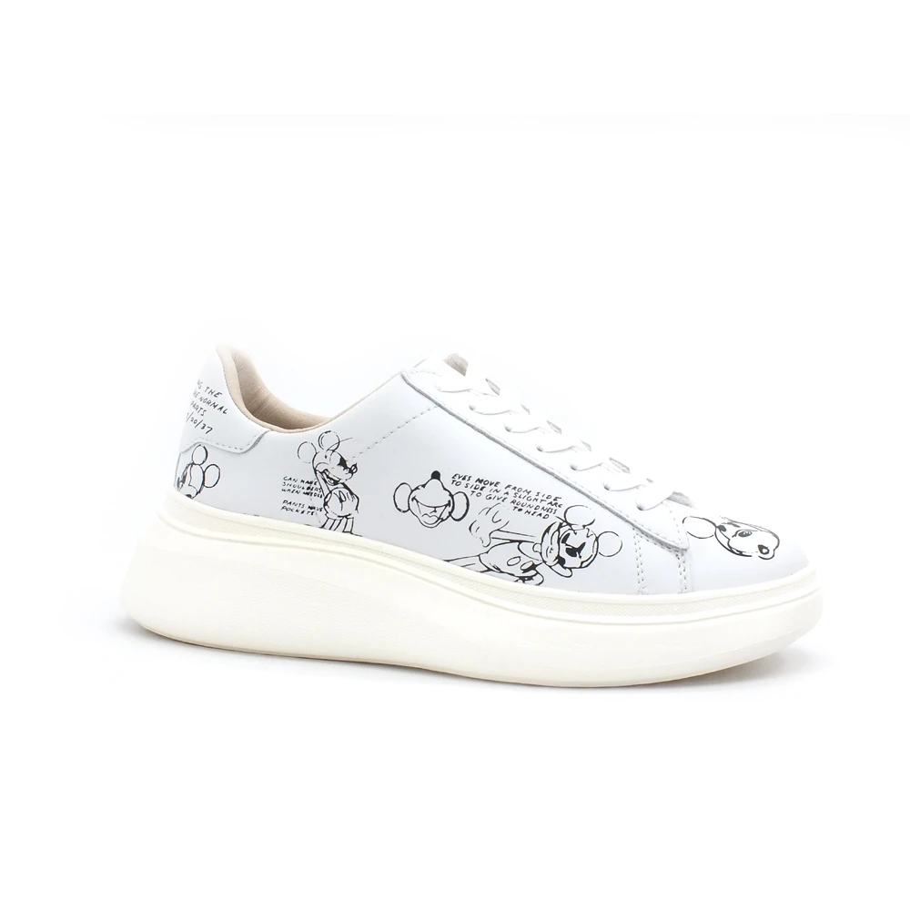 MOA Master OF Arts Leather Sneaker Dames Schoenen Wit