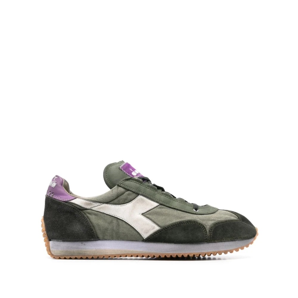 Diadora Gröna Sneakers Panel Design Logopatch Green, Herr