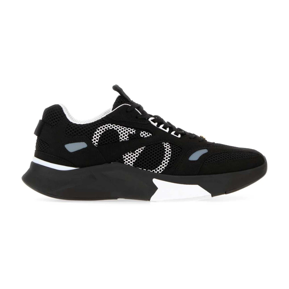 Valentino Garavani Men's Black Sneakers, 9 Uk, Demivee Sneaker