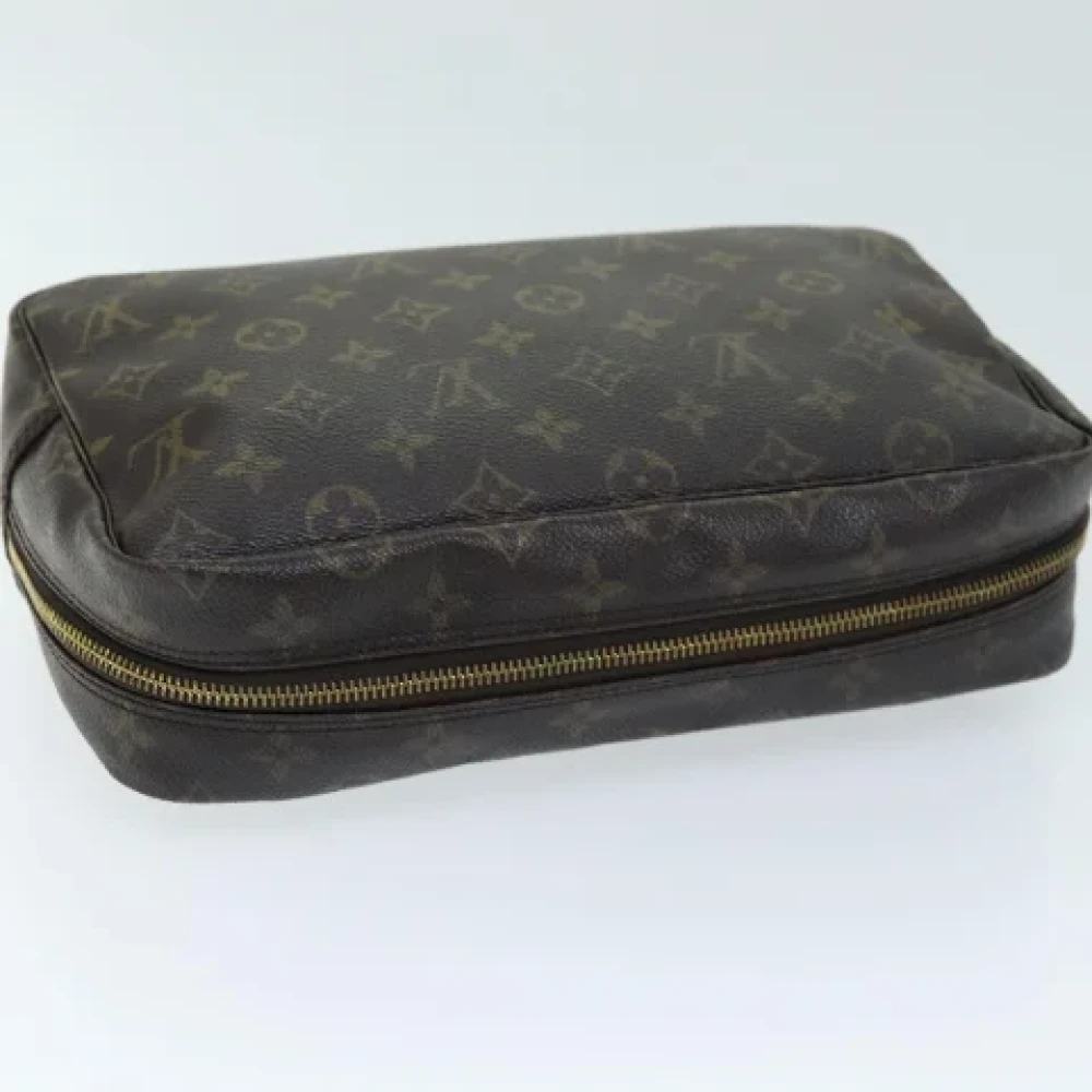 Louis Vuitton Vintage Pre-owned Canvas clutches Brown Dames