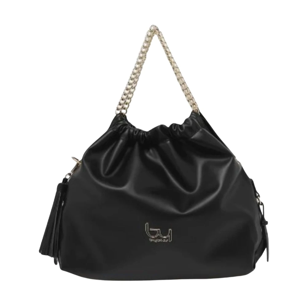 By Byblos Schoudertas met interne compartimenten Black Dames