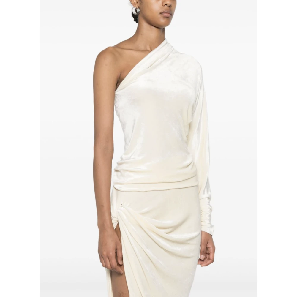 Rick Owens Champagne Top voor elegante gelegenheden White Dames