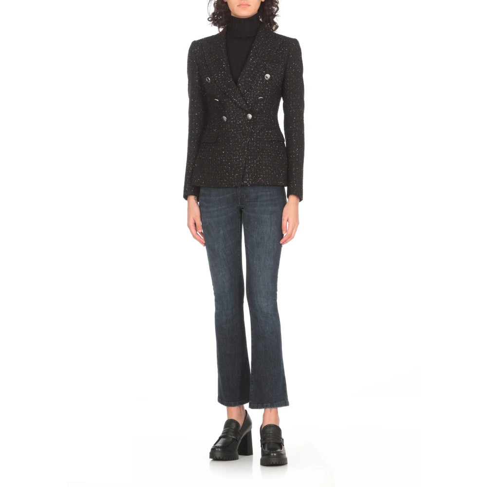 Tagliatore Jassen Zwart Black Dames