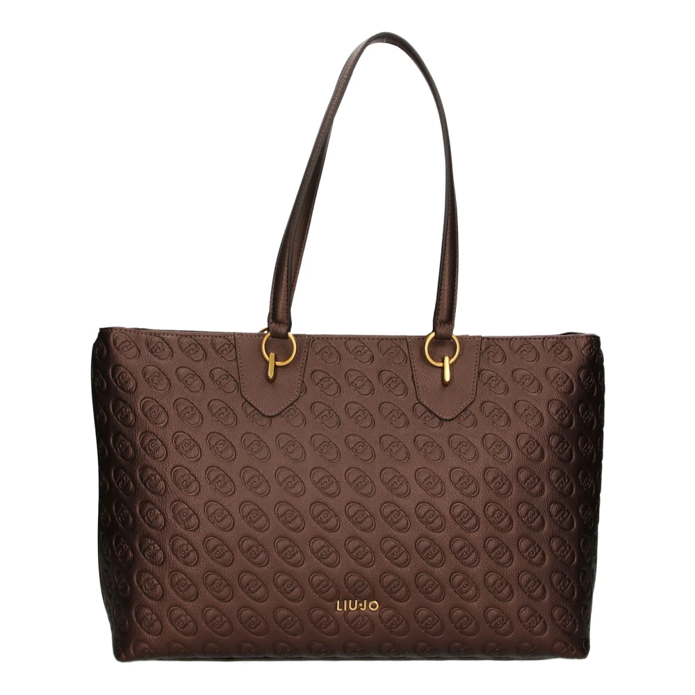 Liu Jo Stijlvolle Shopper Tas Casta Handtas Brown Dames