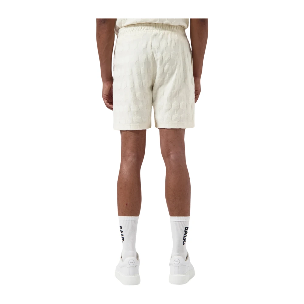 Balr. Terry Shorts Licht Beige Bermudas Beige Heren