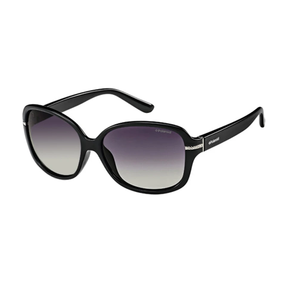 Polaroid Women's Black Sunglasses, 58 Mm, /Grey Shaded Sunglasses
