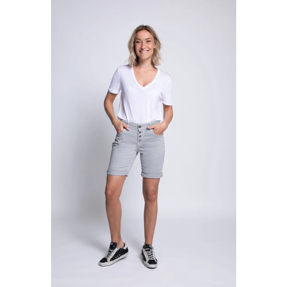 Zhrill Shorts Jessy Grey Gray Dames