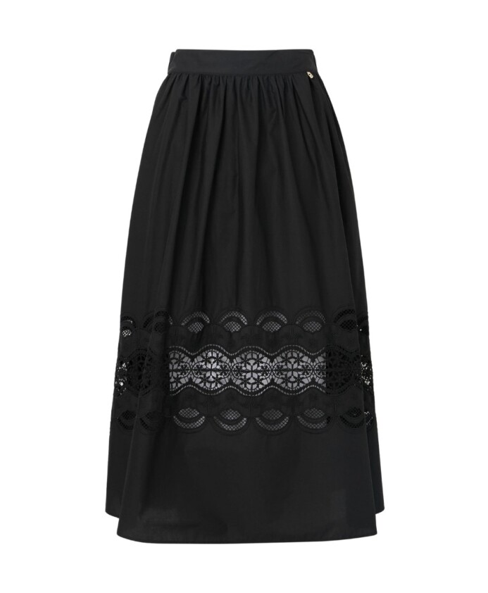 black-cotton-long-skirt-with-zipper