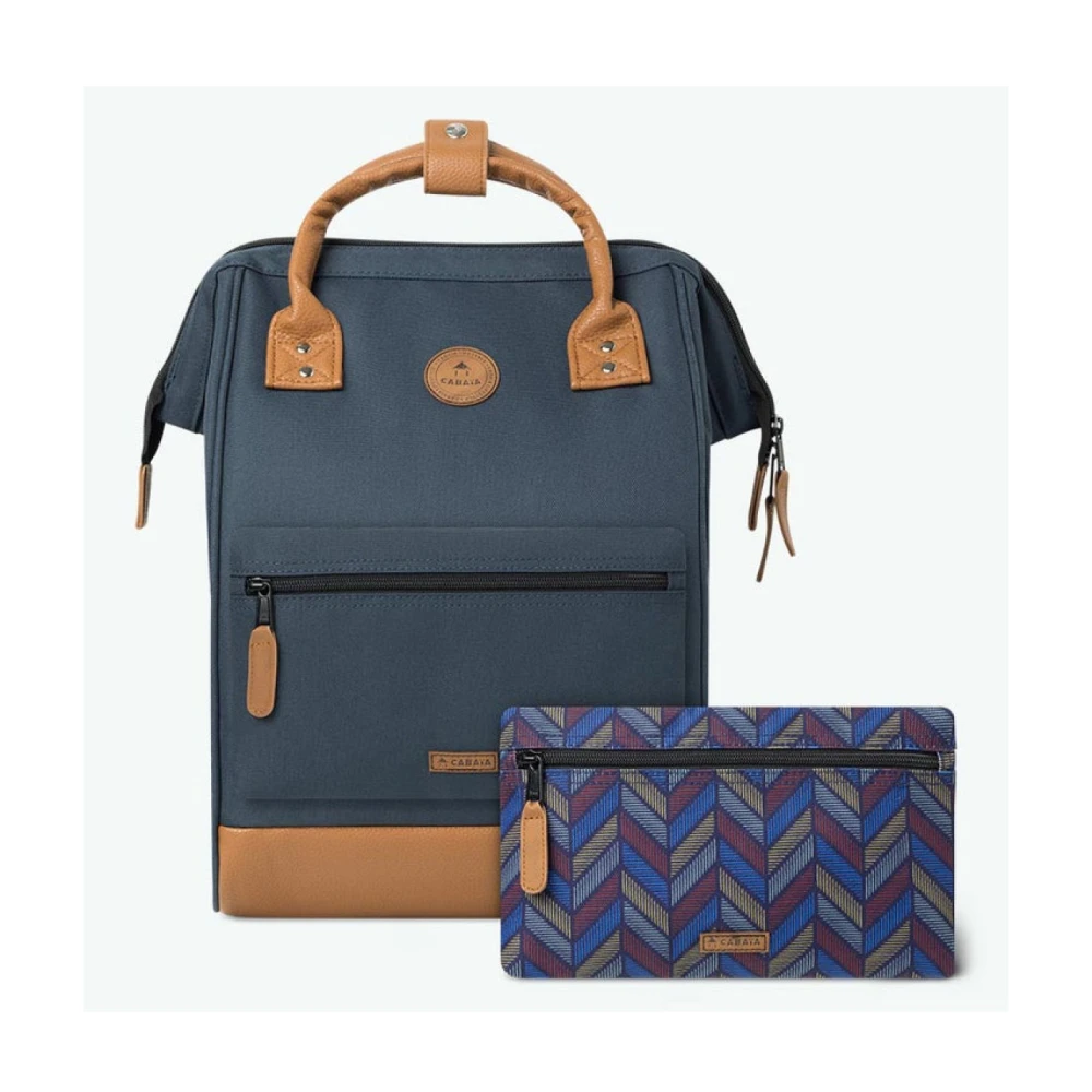 Cabaia Blauwe Chicago Medium Rugzak Blue Dames