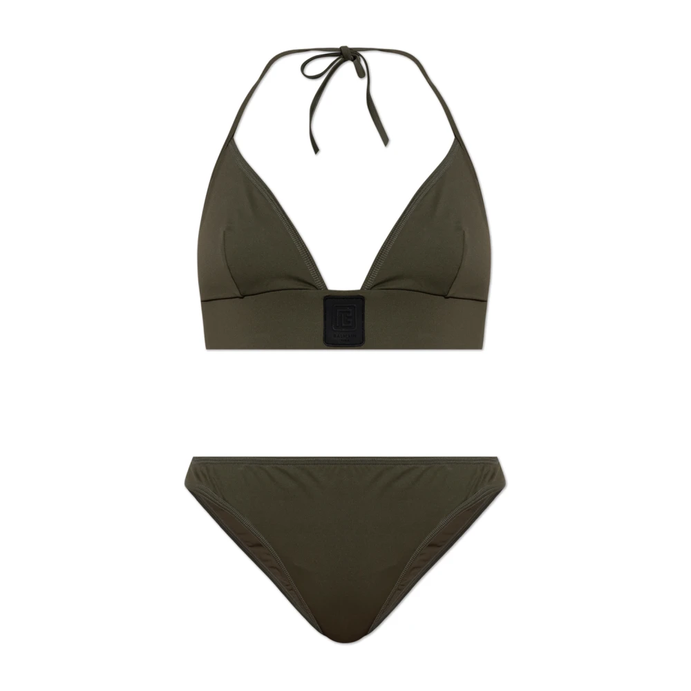 Balmain Tweedelig badpak Green Dames