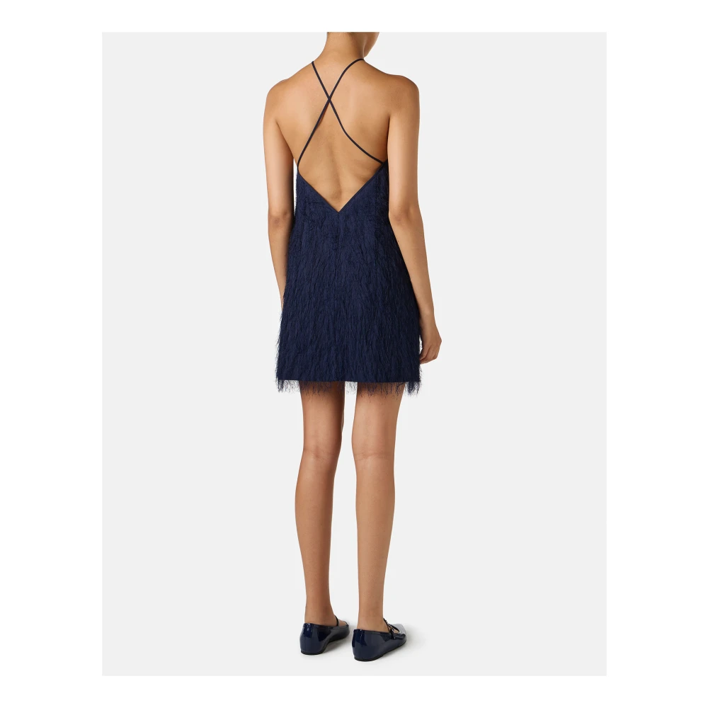 Iceberg Blauwe jurk regular fit Blue Dames