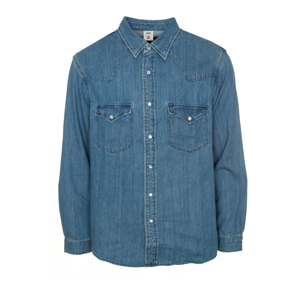Shirts > Denim Shirts - - Edwin - Modalova