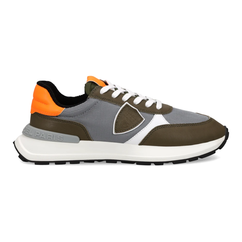 Philippe Model Men's Gray Sneakers, 9 Uk, Antibes Running