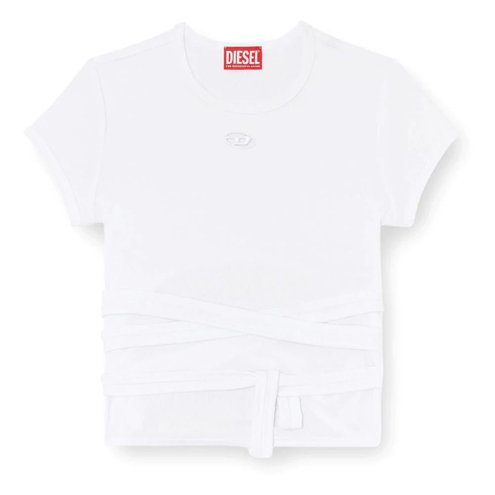 Diesel Mujer Blanco Camisetas, Talla: Xs