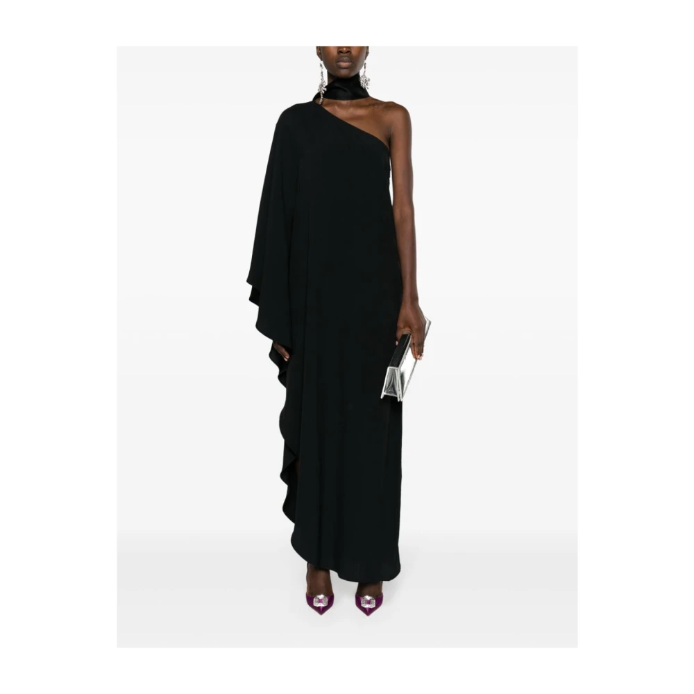 Taller Marmo Zwarte Bolkan Lange Jurk Black Dames