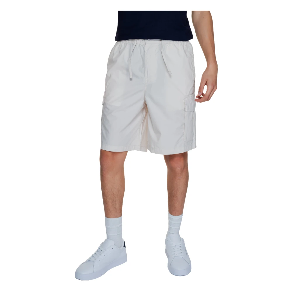 jack & jones Cargo Shorts Bermuda Lente Zomer Collectie White Heren