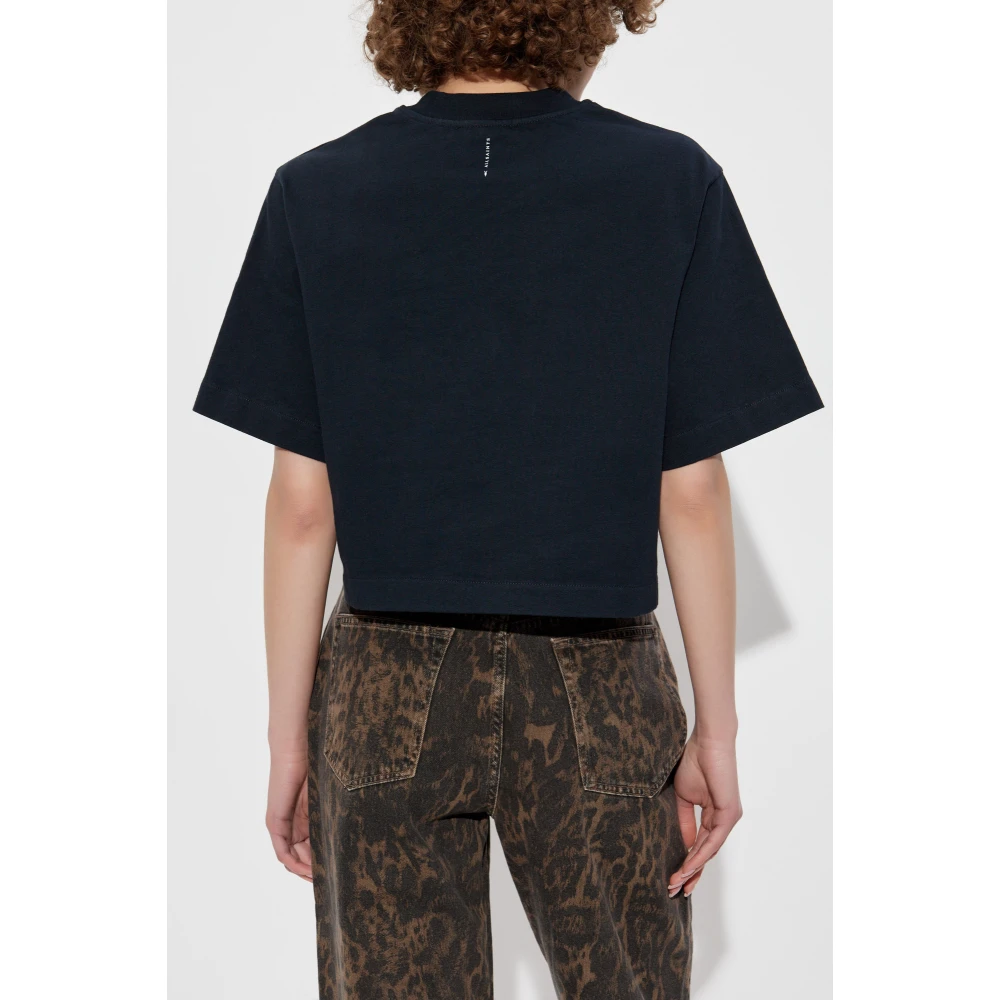 AllSaints Top Remi Blue Dames