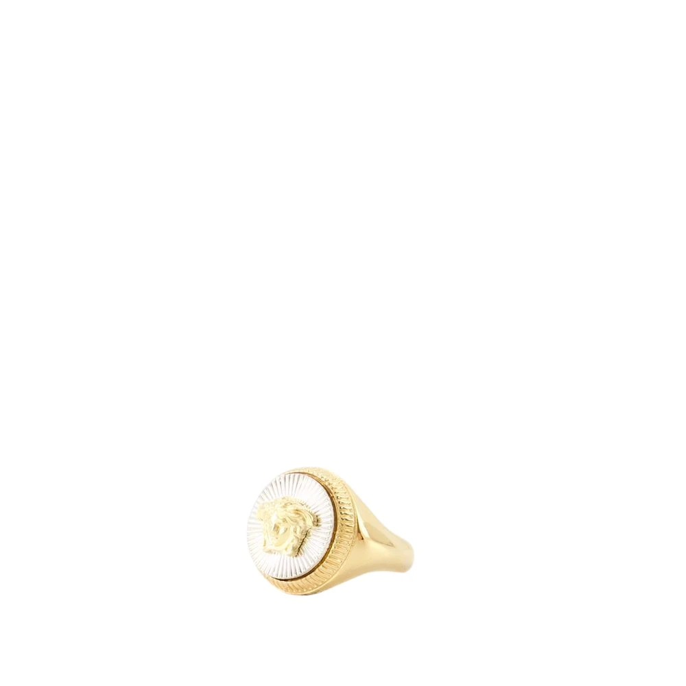 Versace Medusa Biggie Ring - Guld Metall Gray, Dam