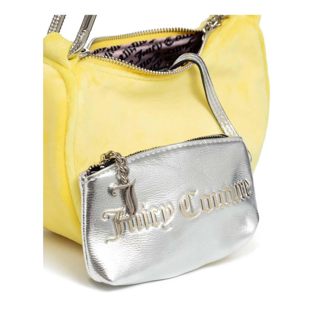 Juicy Couture Kleine Blossom Hobo Tas Yellow Dames