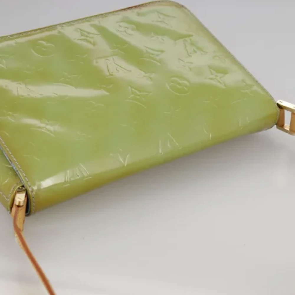 Louis Vuitton Vintage Pre-owned Leather louis-vuitton-bags Green Dames