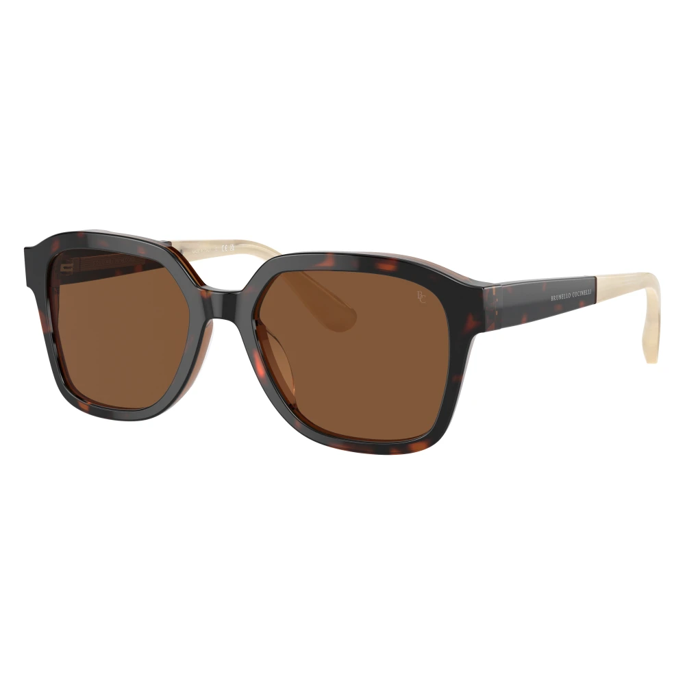 Brunello Cucinelli Unisex Brown Sunglasses, 53 Mm, Bc4005s Sunglasses