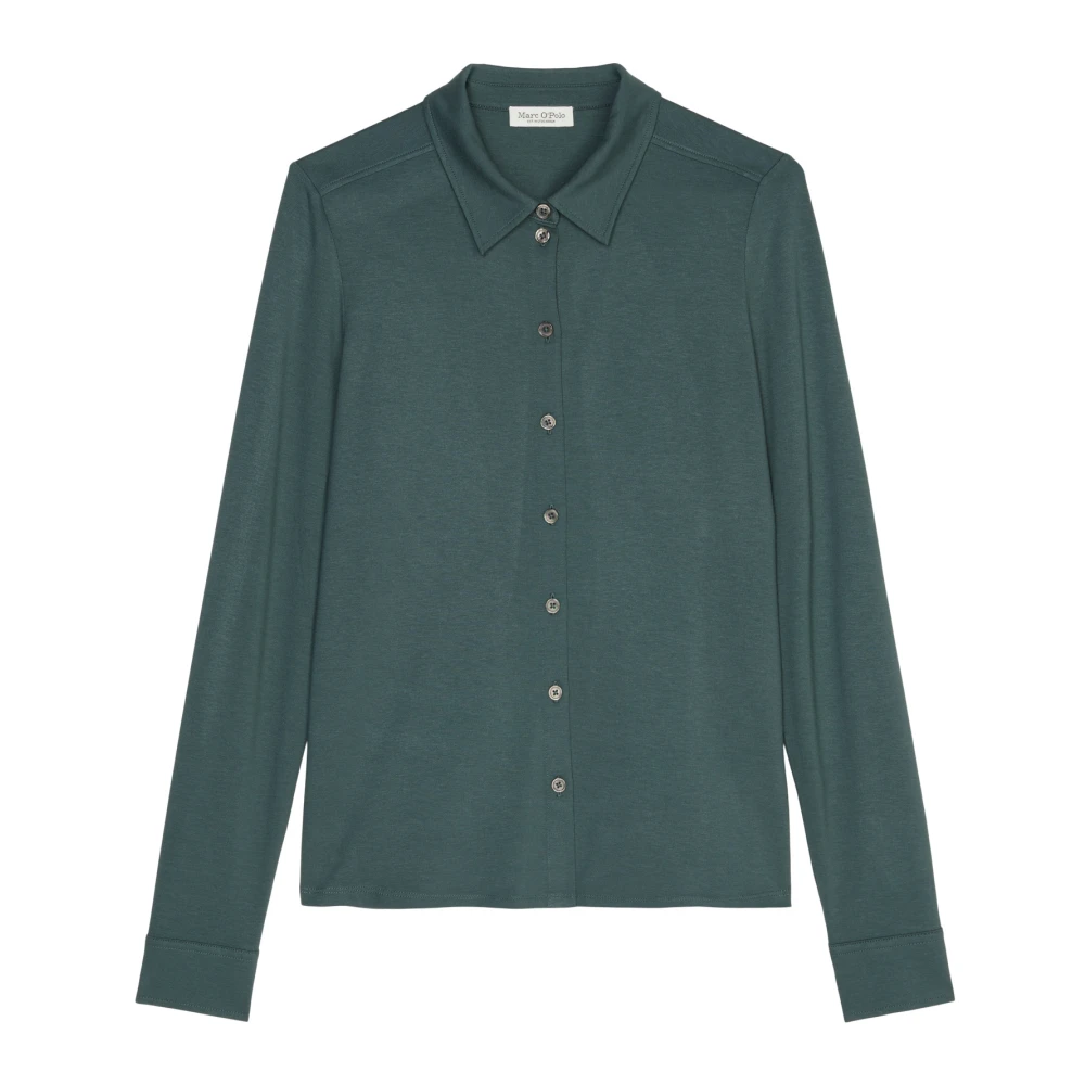 Marc O'Polo Gewone jerseyblouse Green Dames
