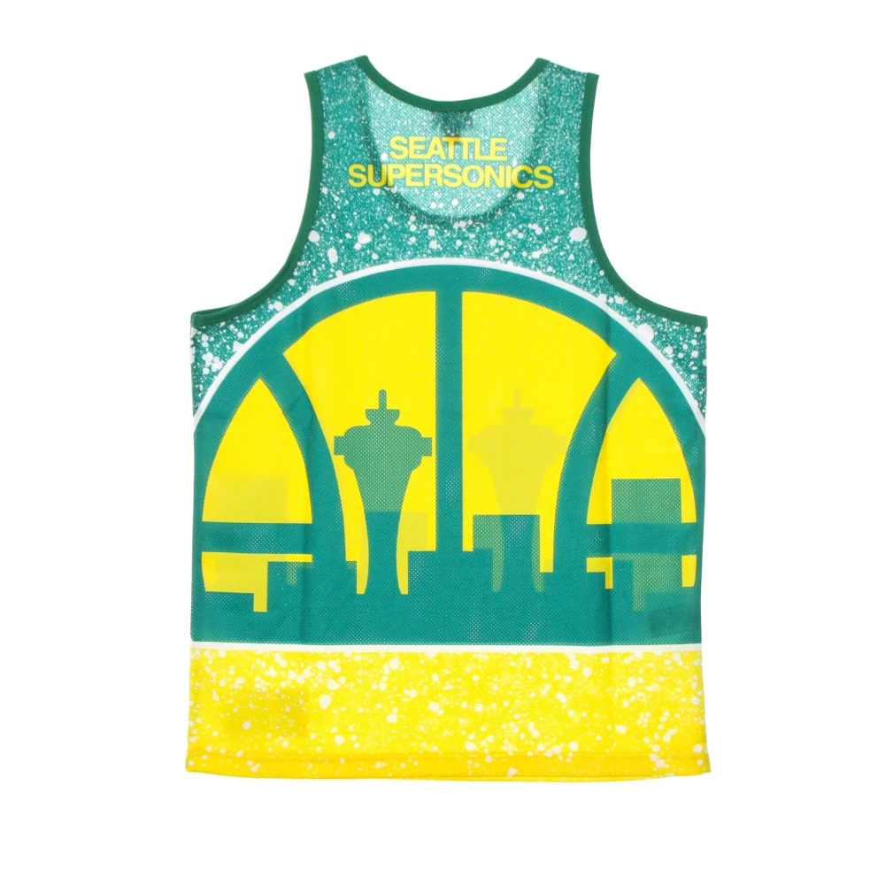 Mitchell & Ness Seattle Supersonics Basketball Tank Top Multicolor Heren