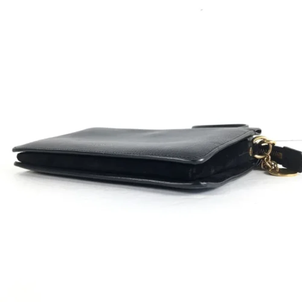 Givenchy Pre-owned Leather shoulder-bags Black Dames