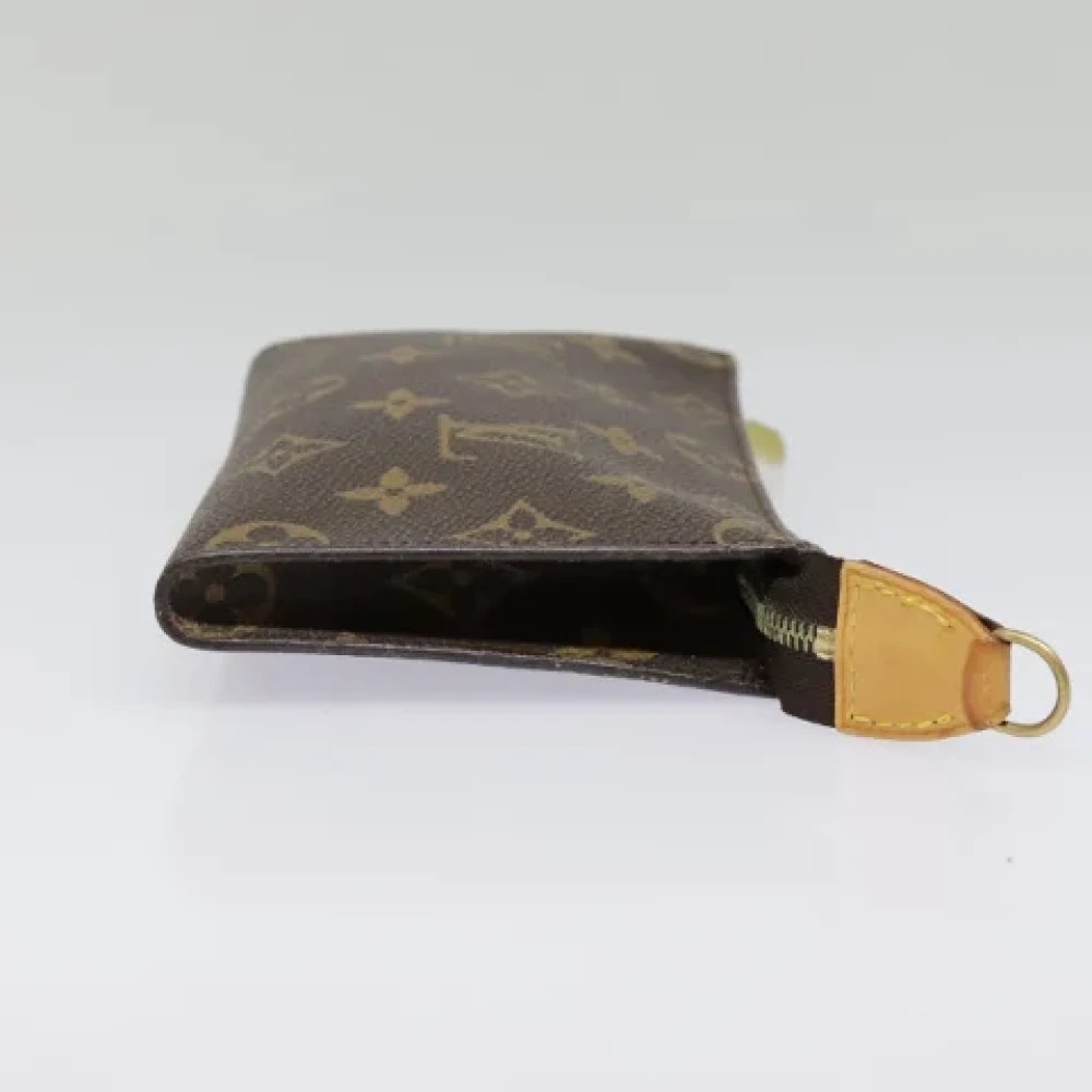 Louis Vuitton Vintage Pre-owned Canvas pouches Brown Dames