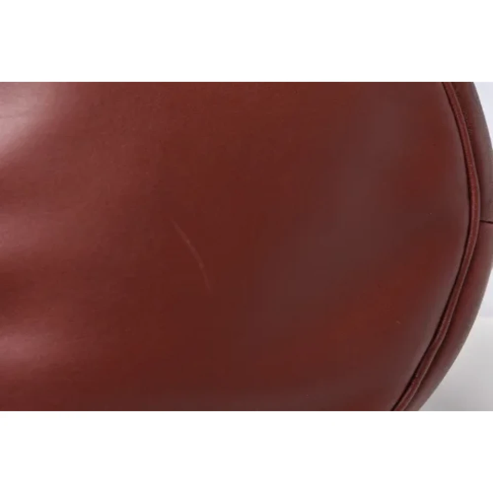 Cartier Vintage Pre-owned Leather shoulder-bags Brown Dames
