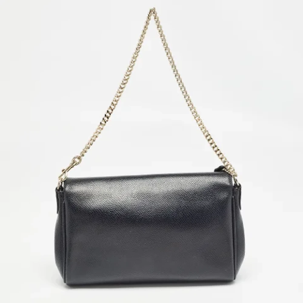 Coach Pre-owned Leather handbags Black Dames