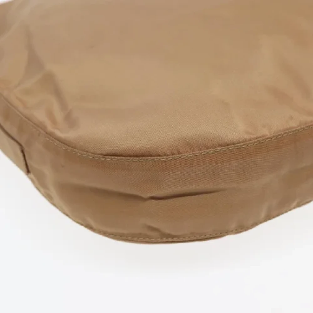 Prada Vintage Pre-owned Fabric prada-bags Brown Dames