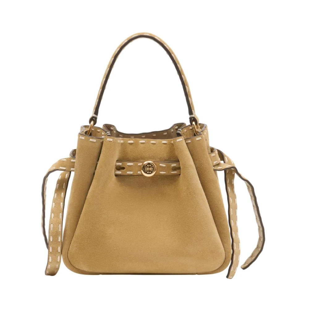 Tory Burch Women's Beige Romy Pick Stitch Mini Purse