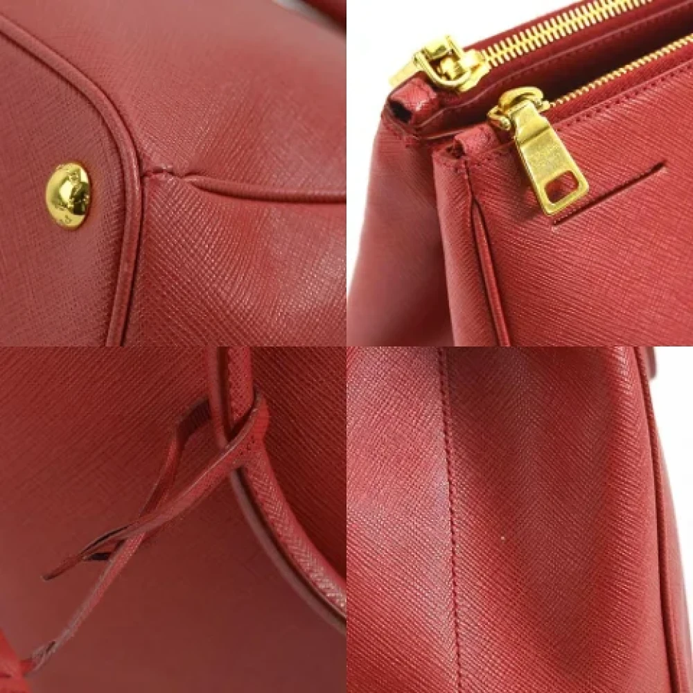 Prada Vintage Pre-owned Fabric prada-bags Red Dames