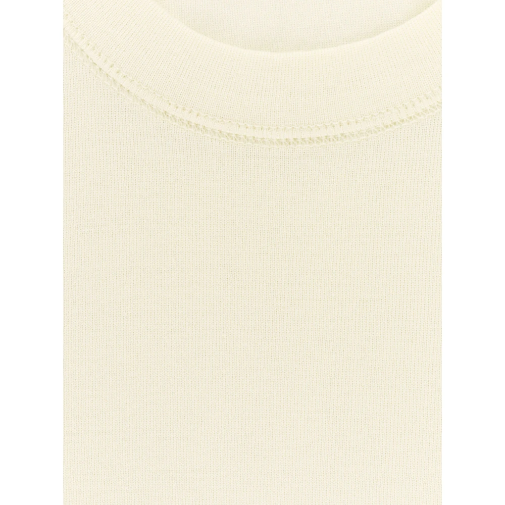 Lemaire Sleeveless Tops Yellow Dames